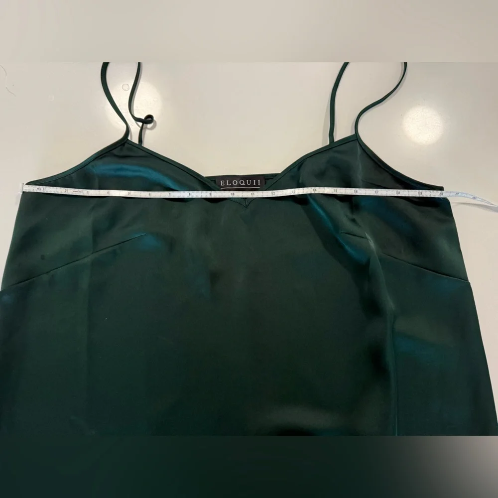 eloquii satin slip dress